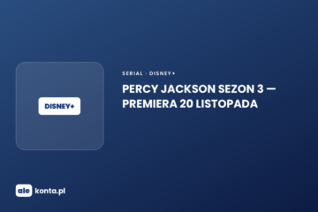 Percy Jackson sezon 3 – premiera 20 listopada na Disney+, grafika